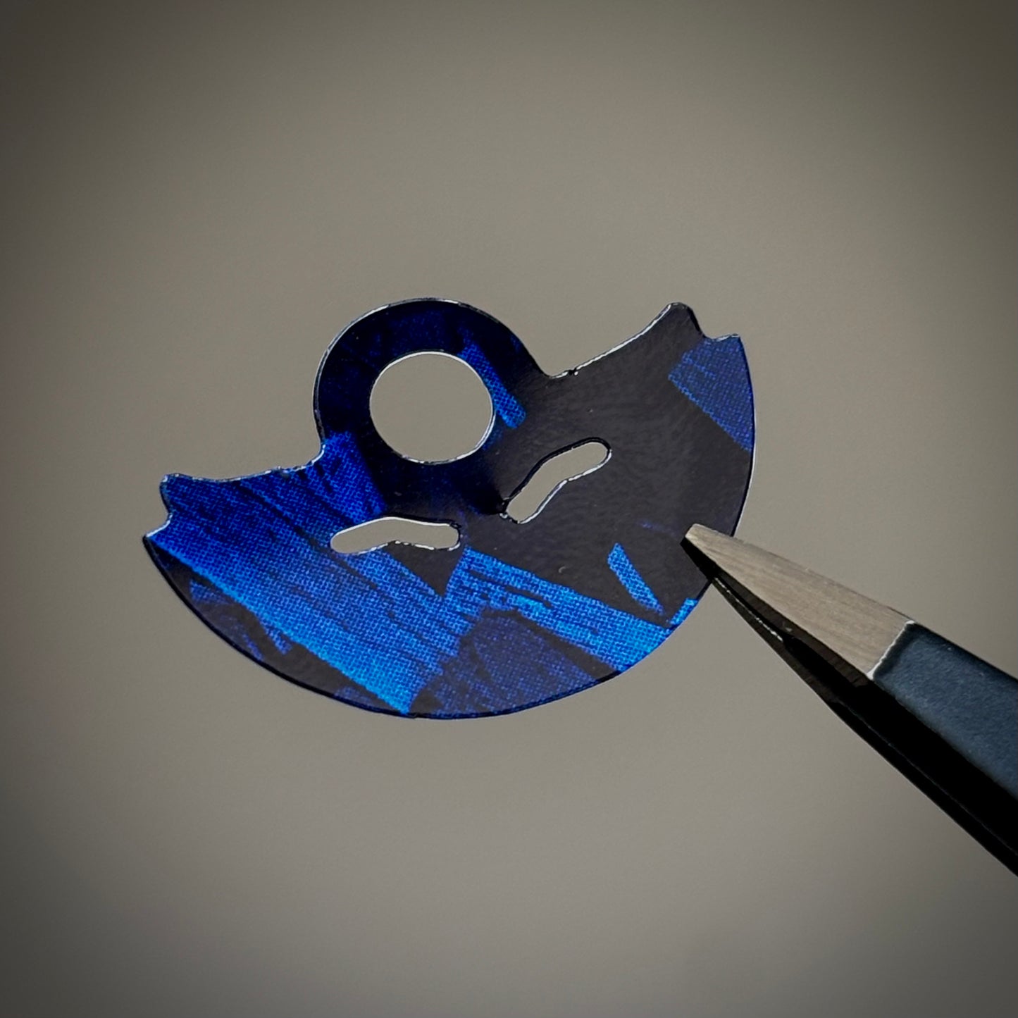 NH34/NH35 Blue Forged Carbon Fibre effect Rotor Cover