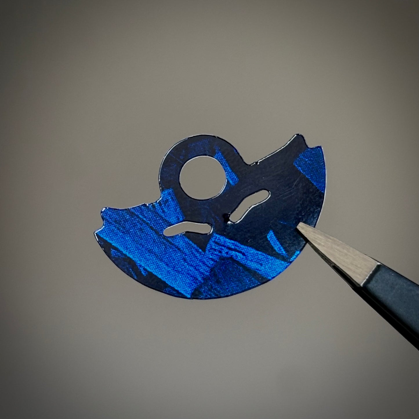 NH34/NH35 Blue Forged Carbon Fibre effect Rotor Cover