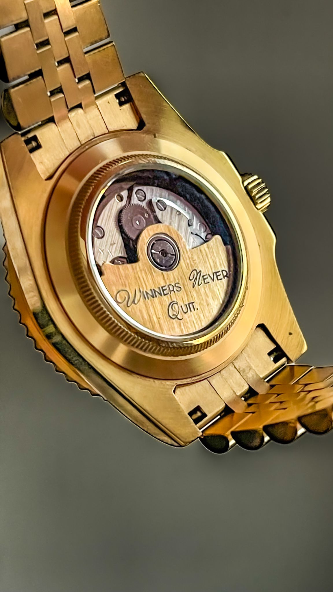 NH34/NH35/NH36 Gold Custom Rotor Cover