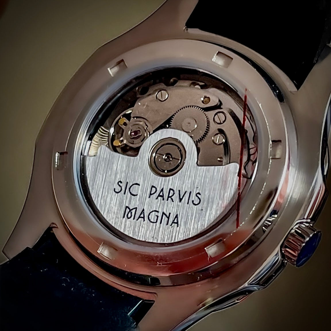 NH34/NH35/NH36 Silver Custom Rotor Cover